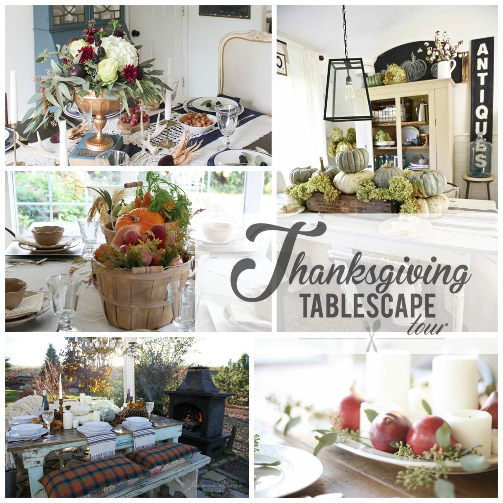 Thanksgiving tablescape blogger tour.