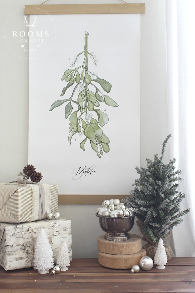 Vol.25 Christmas Sneak Peak - Rooms For Rent blog How To Hang Mistletoe From Ceiling