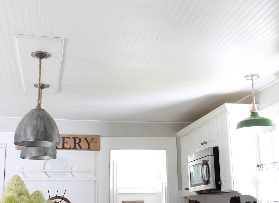 Kitchen Ceiling Wallpaper REVEALED - Rooms For Rent blog