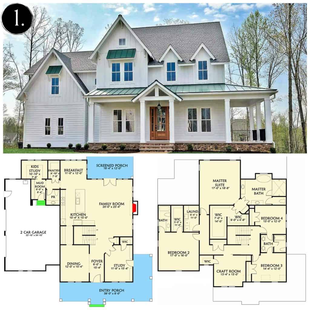 Farm House Layout Plans