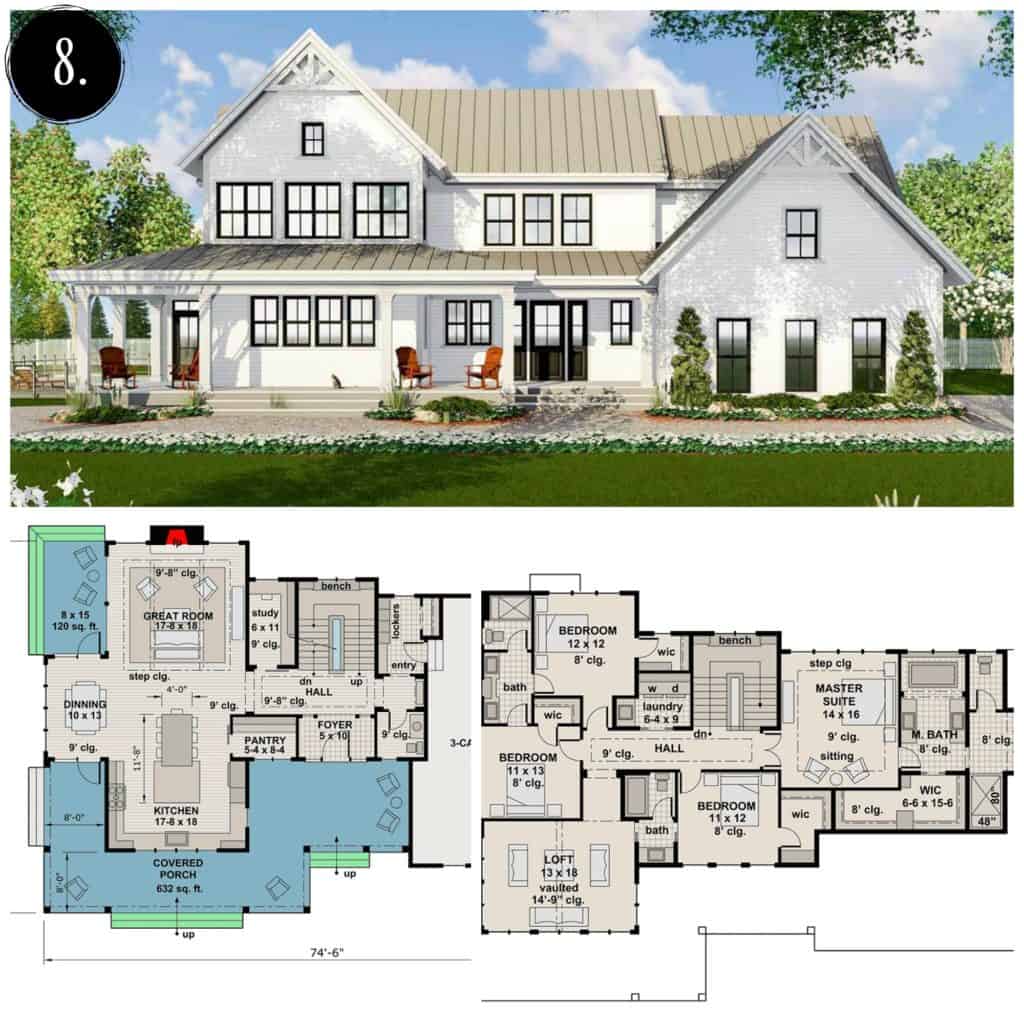 12 Modern Farmhouse Floor Plans Rooms For Rent Blog