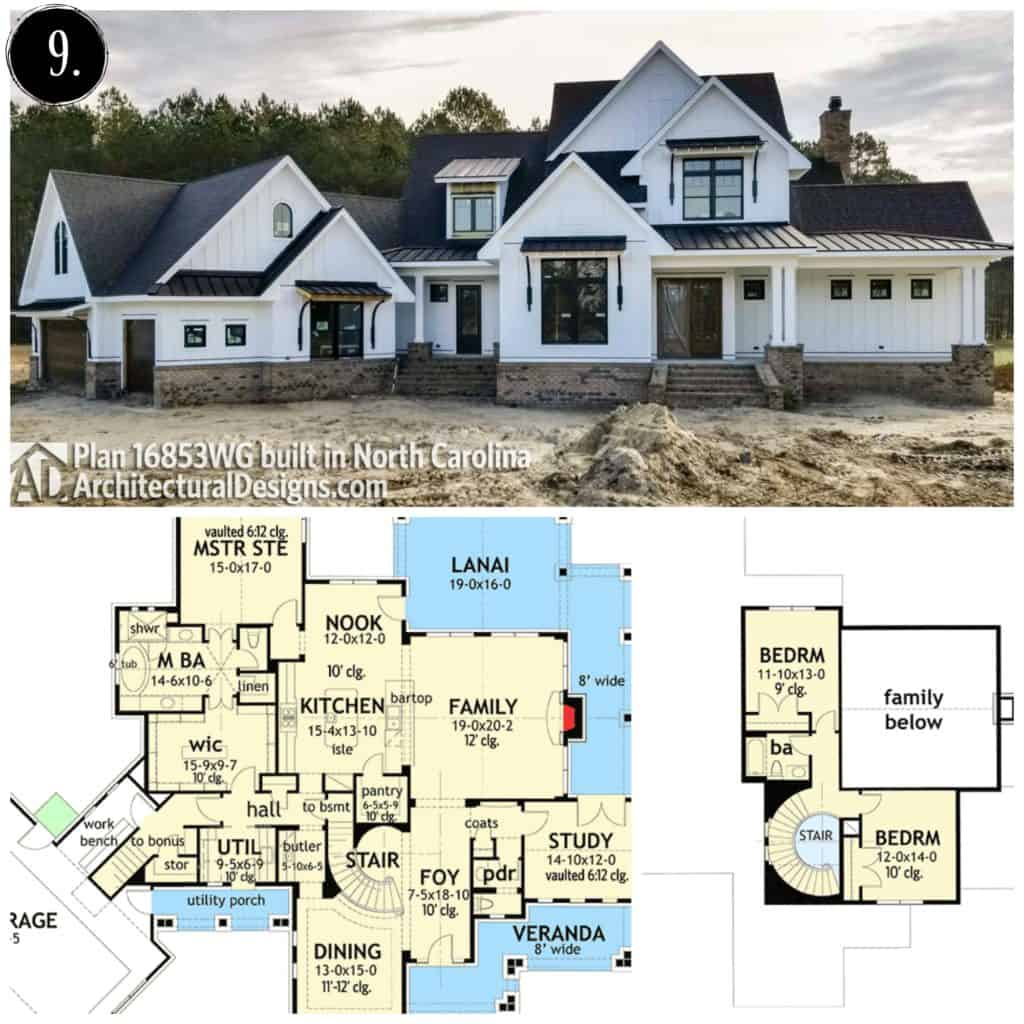 12 Modern Farmhouse Floor Plans - Rooms For Rent blog