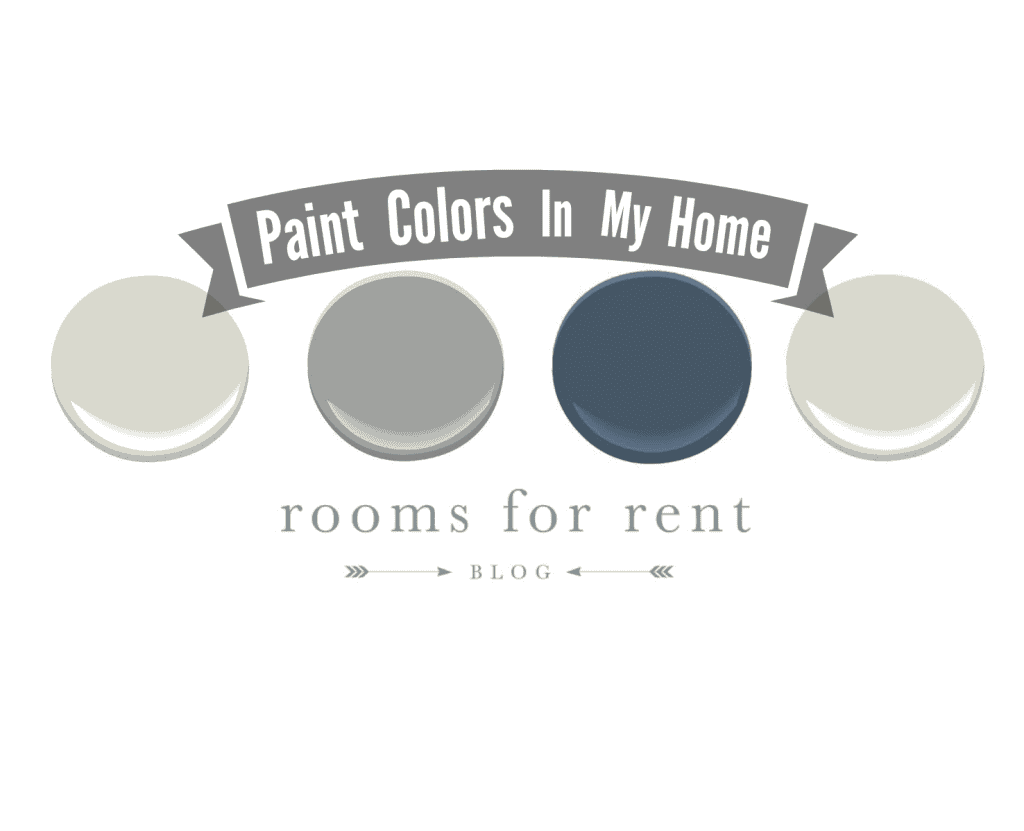 Coordinating Paint Colors in my Home Rooms For Rent blog