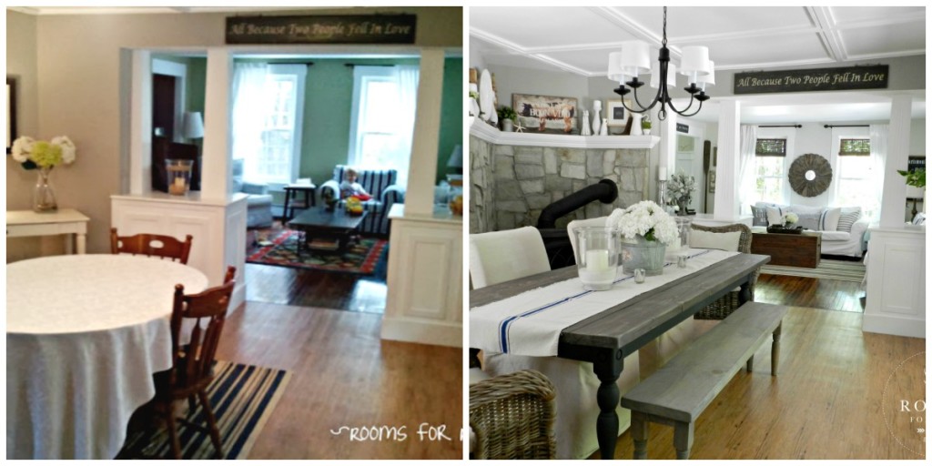 Before & After Dining Room | Rooms FOR Rent Blog