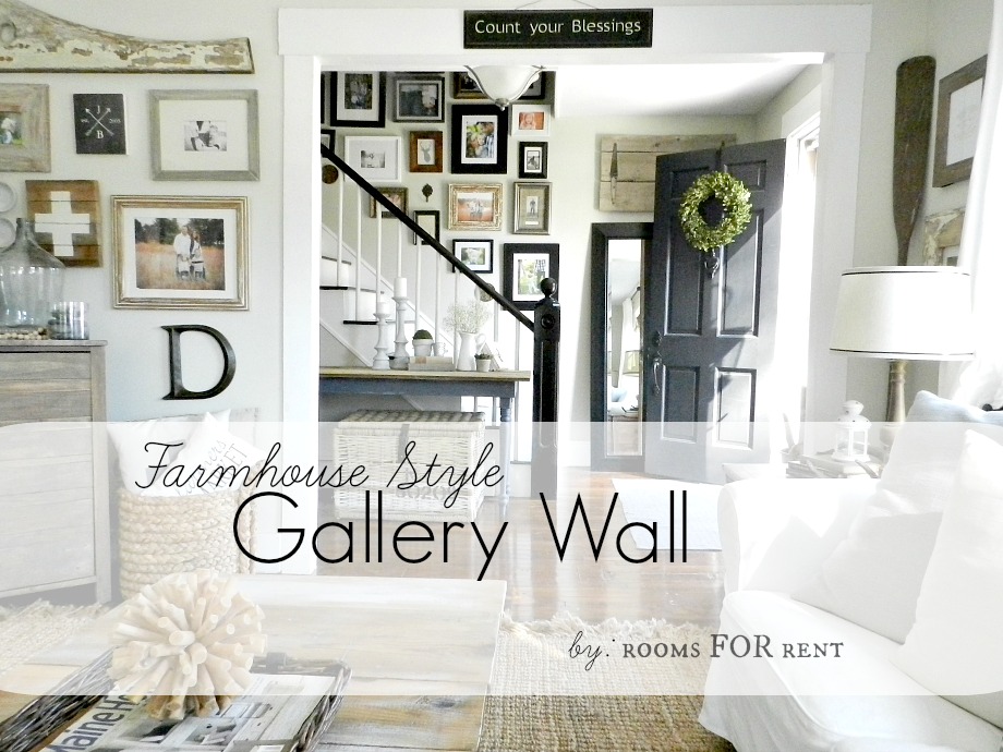 Farmhouse Style Gallery Wall | Rooms FOR Rent Blog