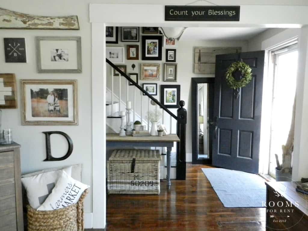 Hallway Before & After - Rooms For Rent blog