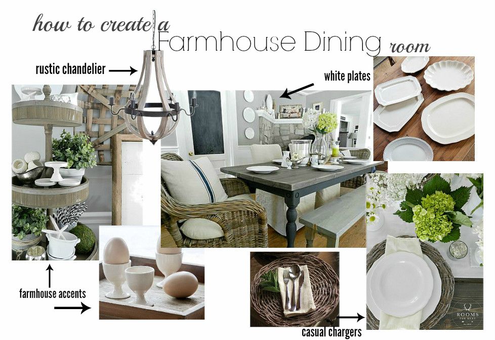 How to Create a Farmhouse Dining Room