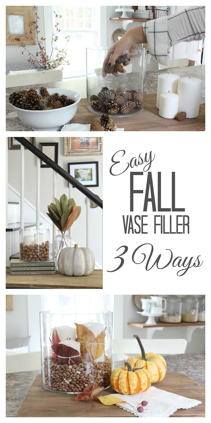 Easy Fall Vase Filler - 3 Ways - Rooms For Rent blog