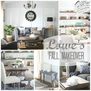 Lowe's Fall Makeover Reveal - Rooms For Rent blog