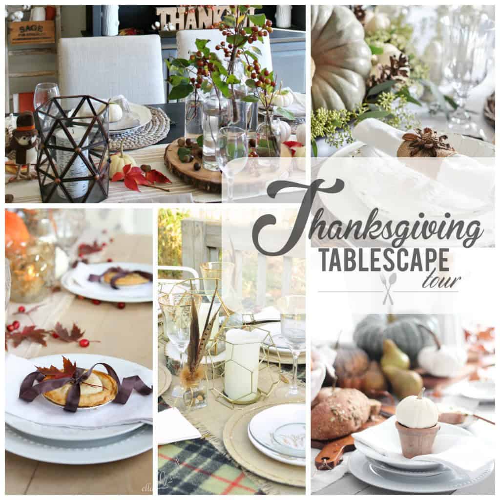 Thanksgiving Tablescape Hop