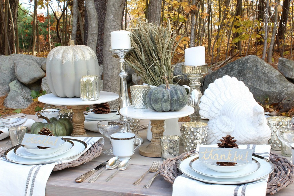 Thanksgiving Tablescape Tour | Rooms FOR Rent Blog