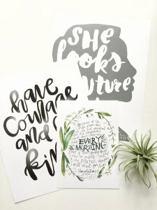 Maker + Ink, Inspiring artwork to spur on your faith