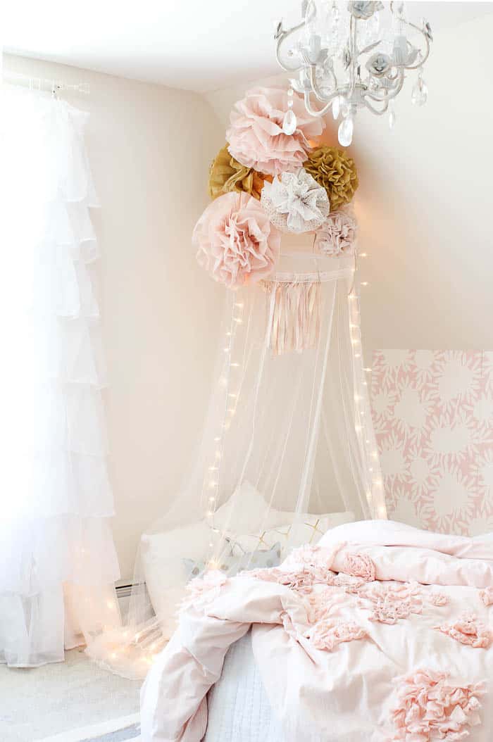 Vintage little Girls Room Reveal - Rooms For Rent blog