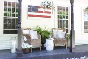 fron porch decorating