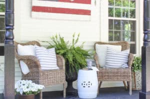 front porch decorating