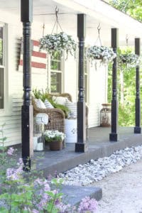 front porch decorating