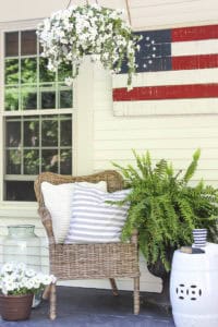 front porch decorating