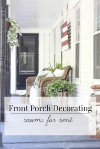 front porch decorating