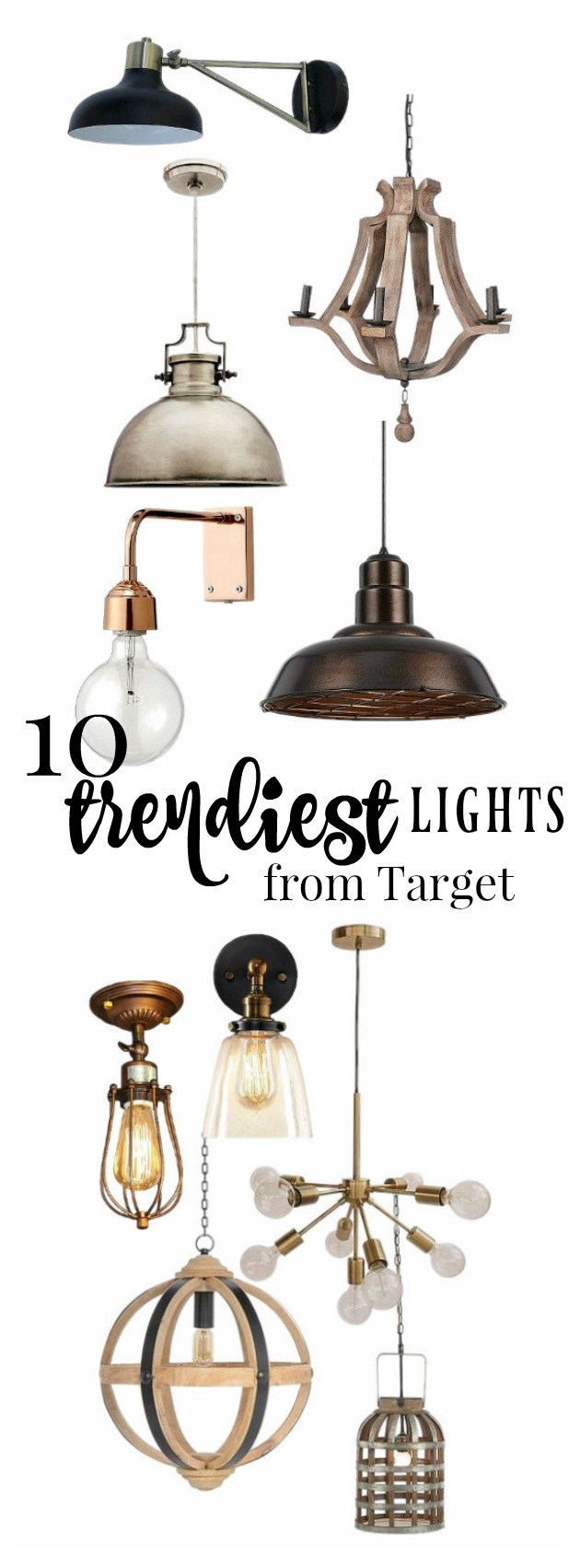 Top 10 Trendiest Lights from Target
