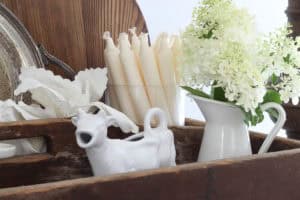 Farmhouse Tool Box Vignette | Rooms FOR Rent Blog