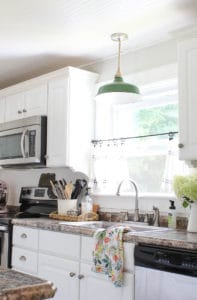Kitchen Ceiling Wallpaper Reveal | Rooms FOR Rent Blog