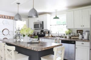 Kitchen Ceiling Wallpaper Reveal | Rooms FOR Rent Blog