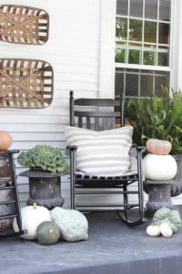 Fall Farmhouse Porch | Rooms FOR Rent Blog