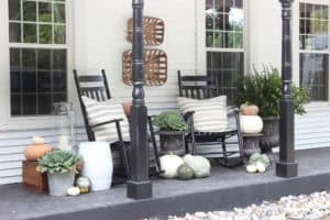 Fall Farmhouse Porch | Rooms FOR Rent Blog