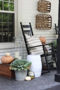 Fall Farmhouse Porch | Rooms FOR Rent Blog