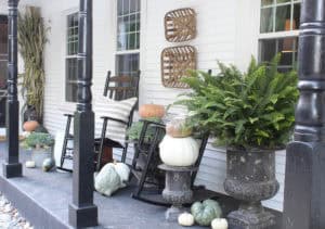 Fall Farmhouse Porch | Rooms FOR Rent Blog