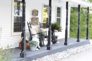Fall Farmhouse Porch | Rooms FOR Rent Blog