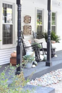 Fall Farmhouse Porch | Rooms FOR Rent Blog