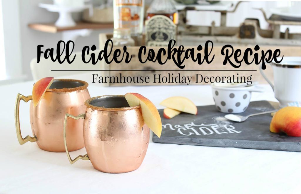 Fall Cider Cocktail Recipe | Rooms FOR Rent Blog
