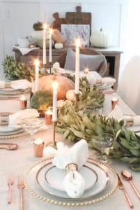 Fall Farmhouse Tablescape | Rooms FOR Rent Blog