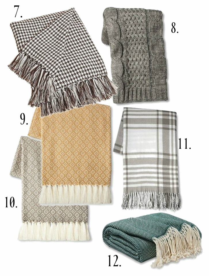 Fall Throw Blankets under $50 | Rooms FOR Rent Blog