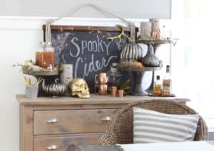Halloween Beverage Station | Rooms For Rent Blog