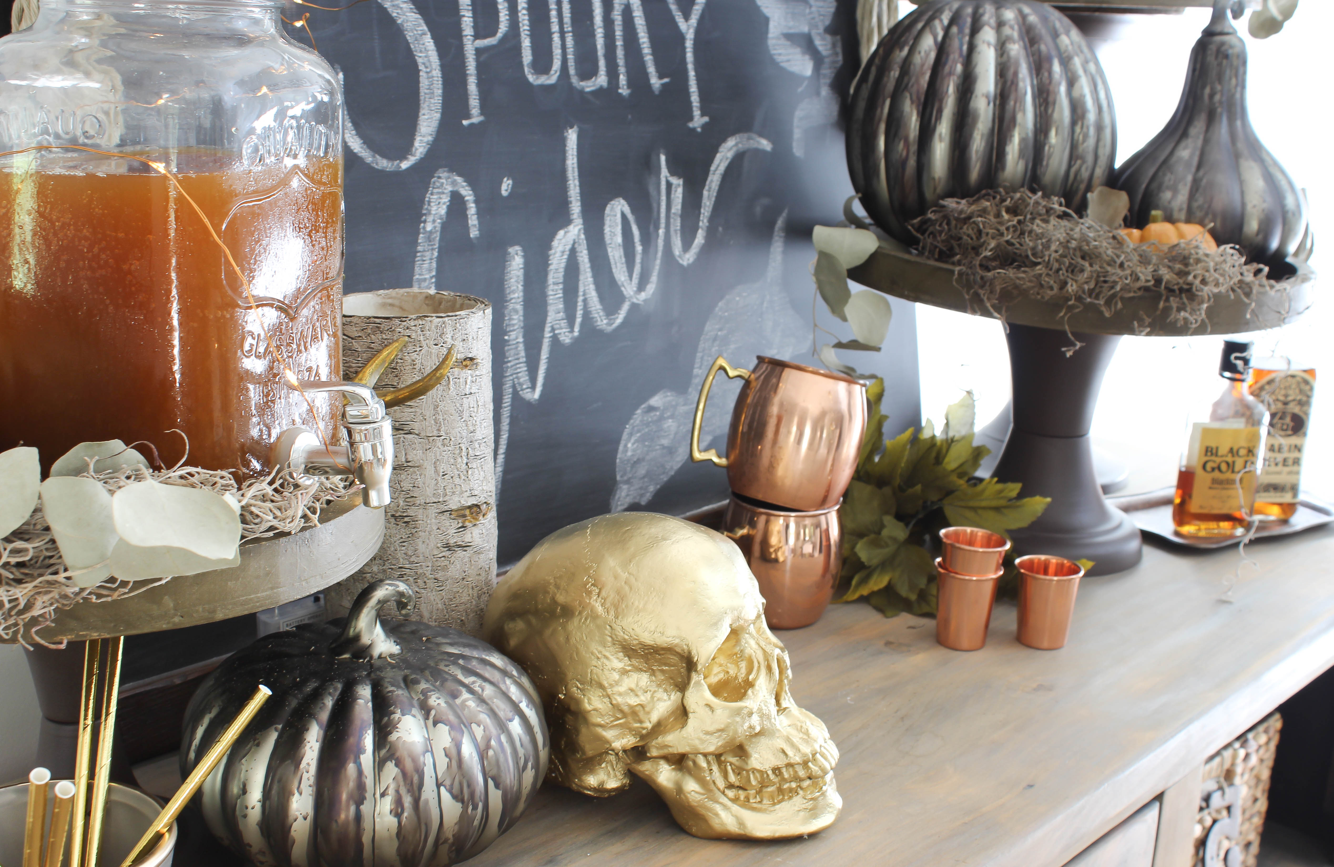 Halloween Beverage Station | Rooms For Rent Blog