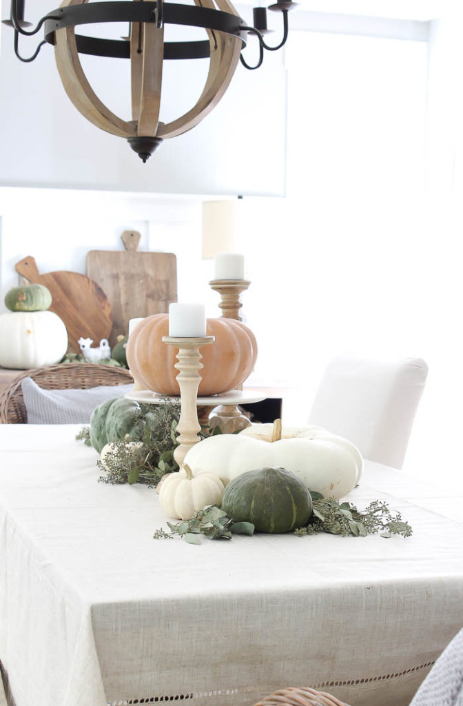 Simple Fall Tablescape - Rooms For Rent blog