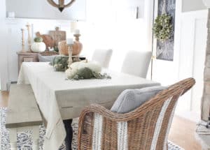 Simple Fall Tablescape | Rooms For Rent Blog