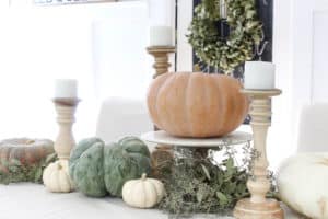 Simple Fall Tablescape | Rooms For Rent Blog