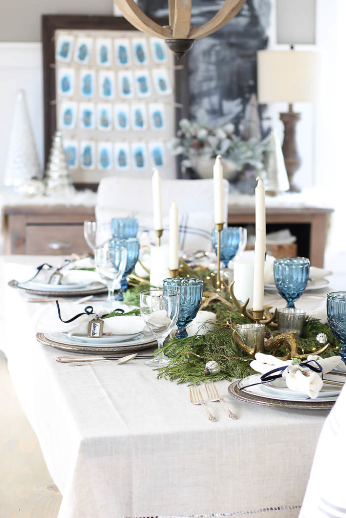 Woodland Winter Tablescape | Rooms FOR Rent Blog