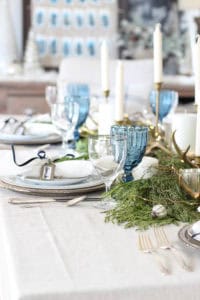 Woodland Winter Tablescape | Rooms FOR Rent Blog