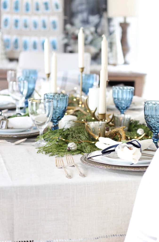 Woodland Winter Tablescape | Rooms FOR Rent Blog