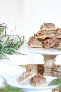 Pecan Pie Bars | Holiday Recipe | Rooms FOR Rent Blog