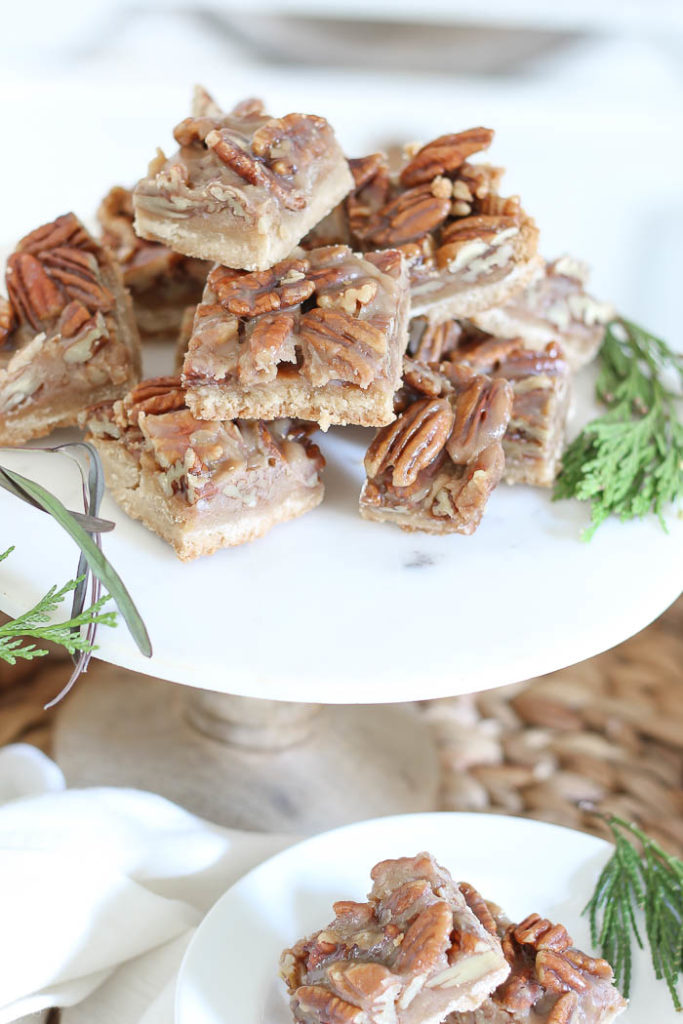 Pecan Pie Bars | Holiday Recipe | Rooms FOR Rent Blog