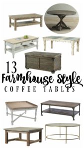 Farmhouse Style Coffee Tables | Rooms FOR Rent Blog