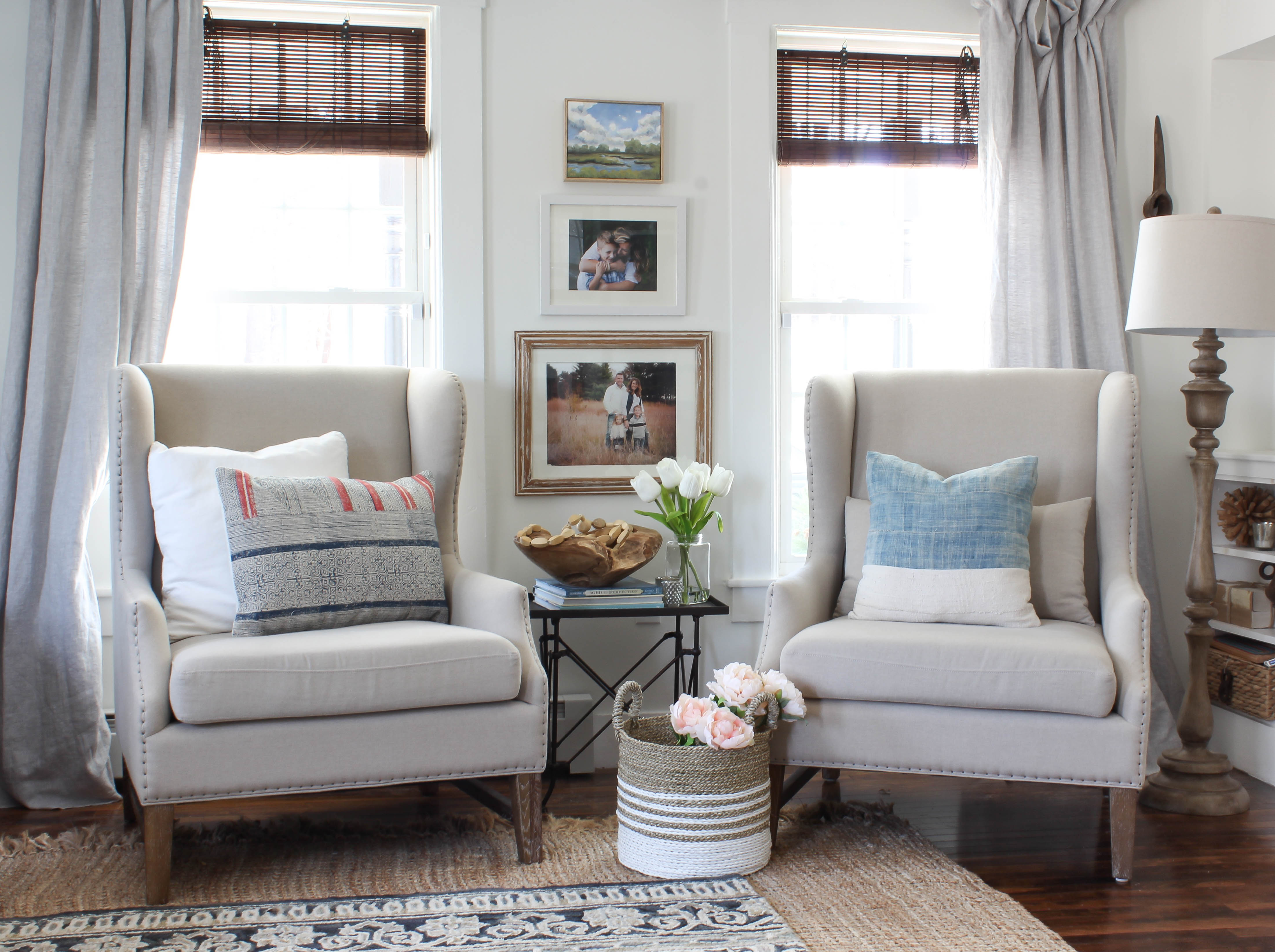 living room wing chairs