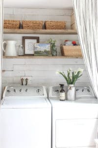 Farmhouse Laundry Room Makeover | Rooms FOR Rent Blog