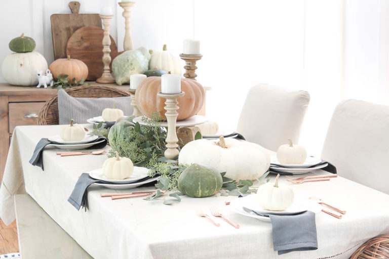 Fall Table Setting - Rooms For Rent blog