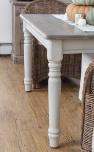 Simple Farmhouse Table Makeover | Rooms FOR Rent Blog